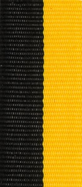 Band 22mm Schwarz/Gelb